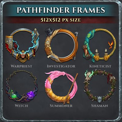 Pathfinder token frames