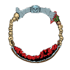 Barbarian token frame