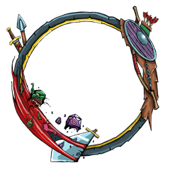 Champion token frame