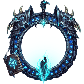 Hexblade token frame example